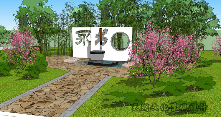 徐州綠地小學(xué)校園景觀(guān)效果圖