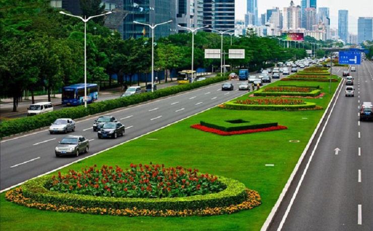 道路綠化景觀(guān)的構成及存在的問(wèn)題